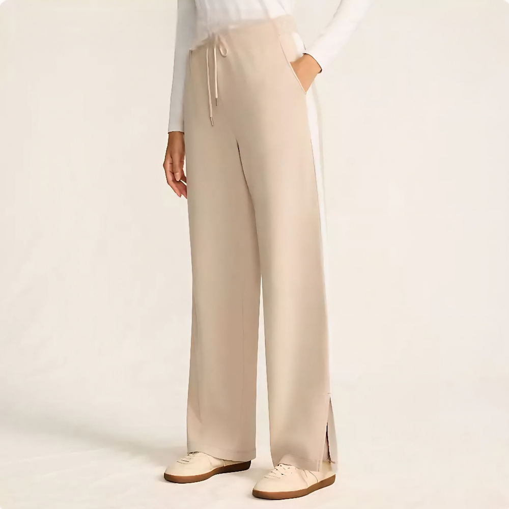 Lands' End Cotton Track Pants